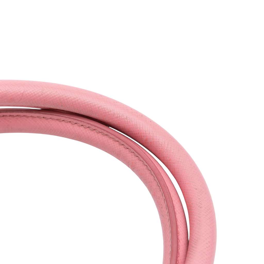 Prada Medium Saffiano Lux Galleria Double Zip Satchel - Image 12