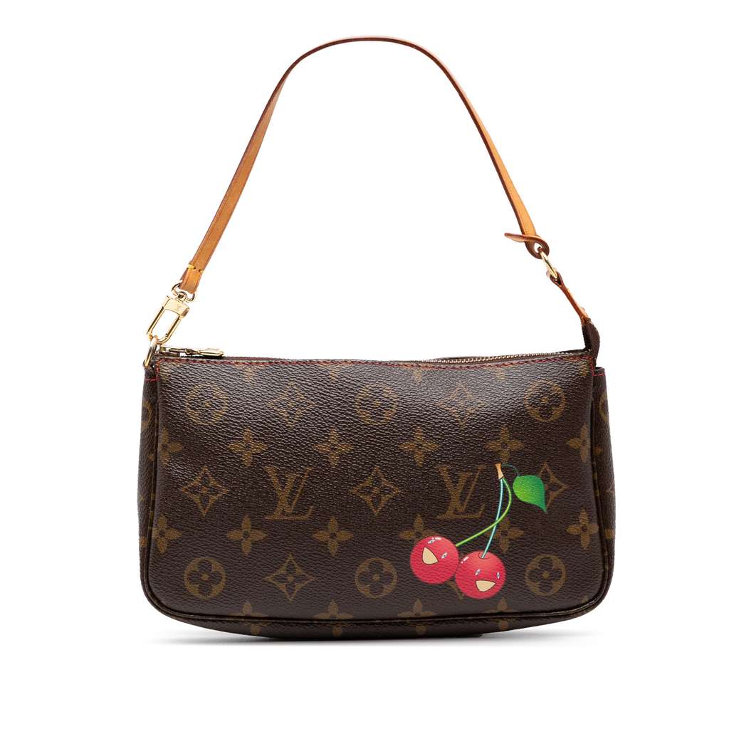 Louis Vuitton Takashi Murakami Monogram Cherry Pochette Accessoires