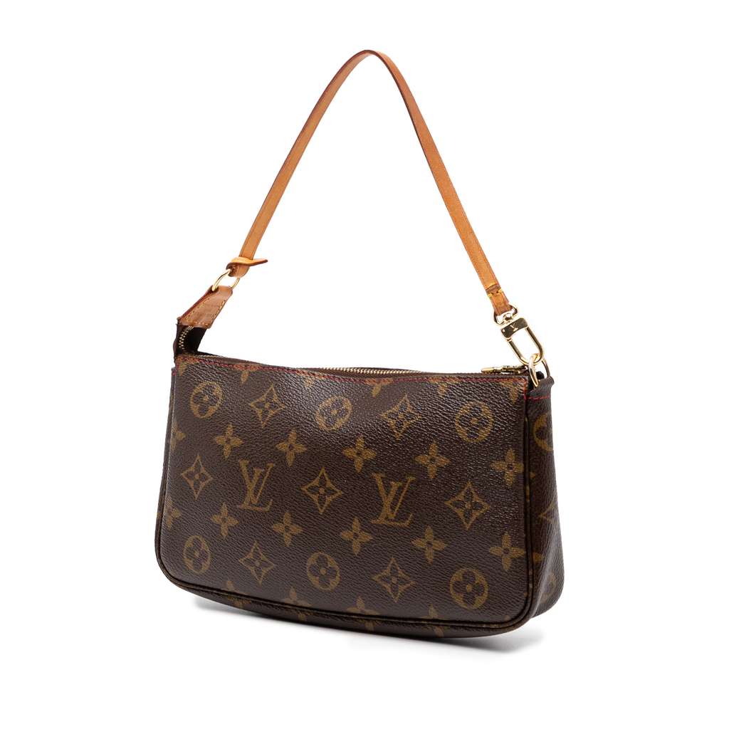 Louis Vuitton Takashi Murakami Monogram Cherry Pochette Accessoires - Back view