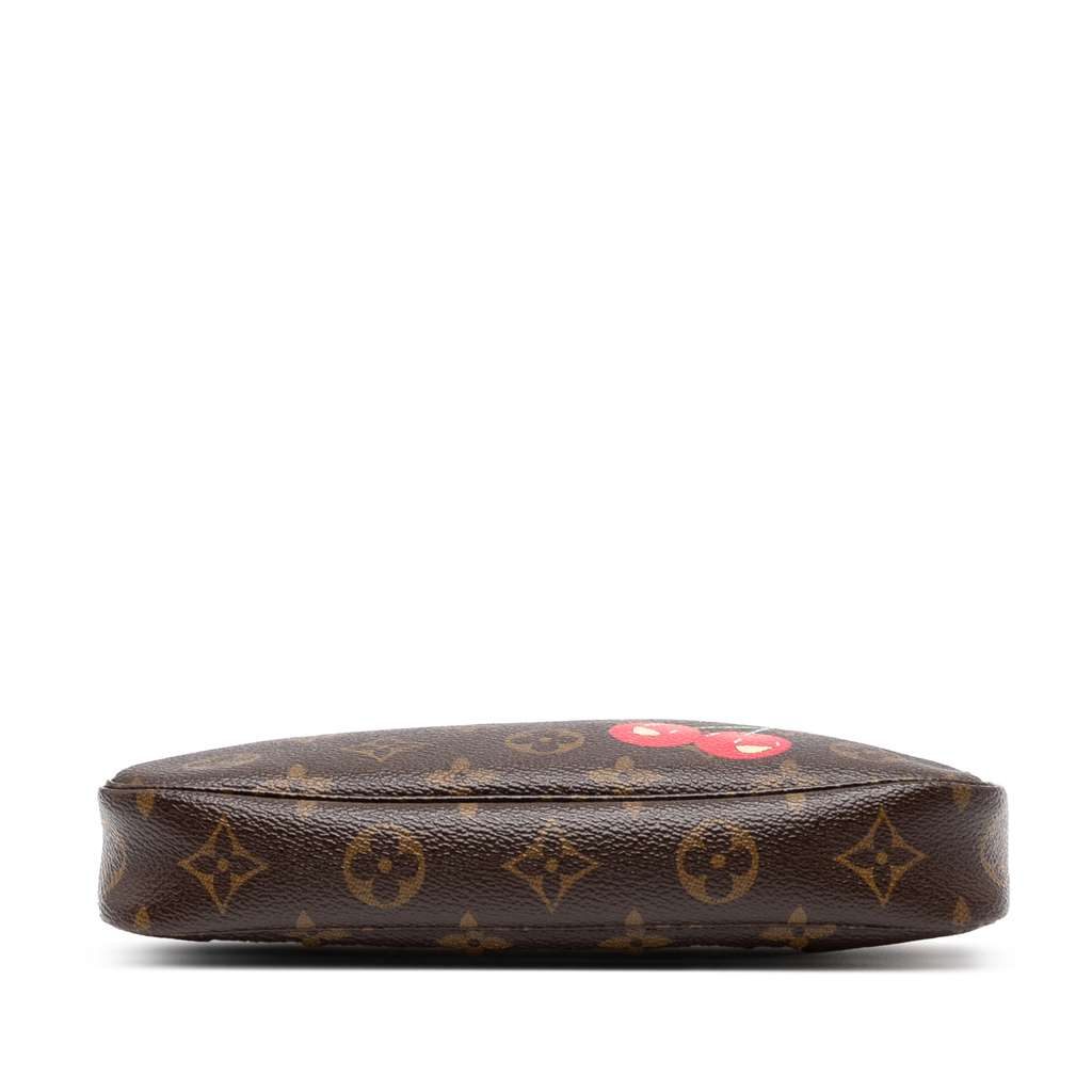 Louis Vuitton Takashi Murakami Monogram Cherry Pochette Accessoires - Image 6