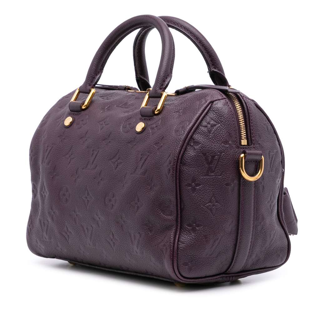 Louis Vuitton Monogram Empreinte Speedy Bandouliere 25 - Back view