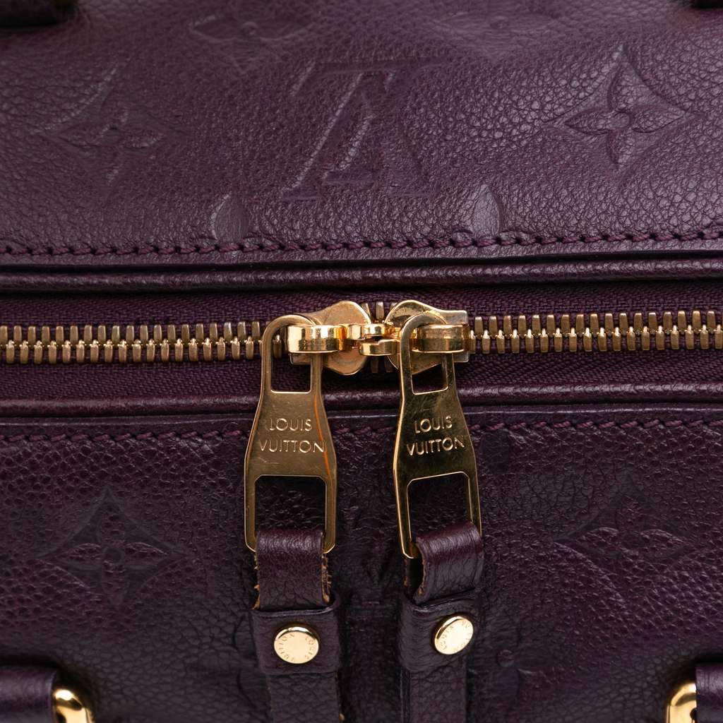 Louis Vuitton Monogram Empreinte Speedy Bandouliere 25 - Detail 2