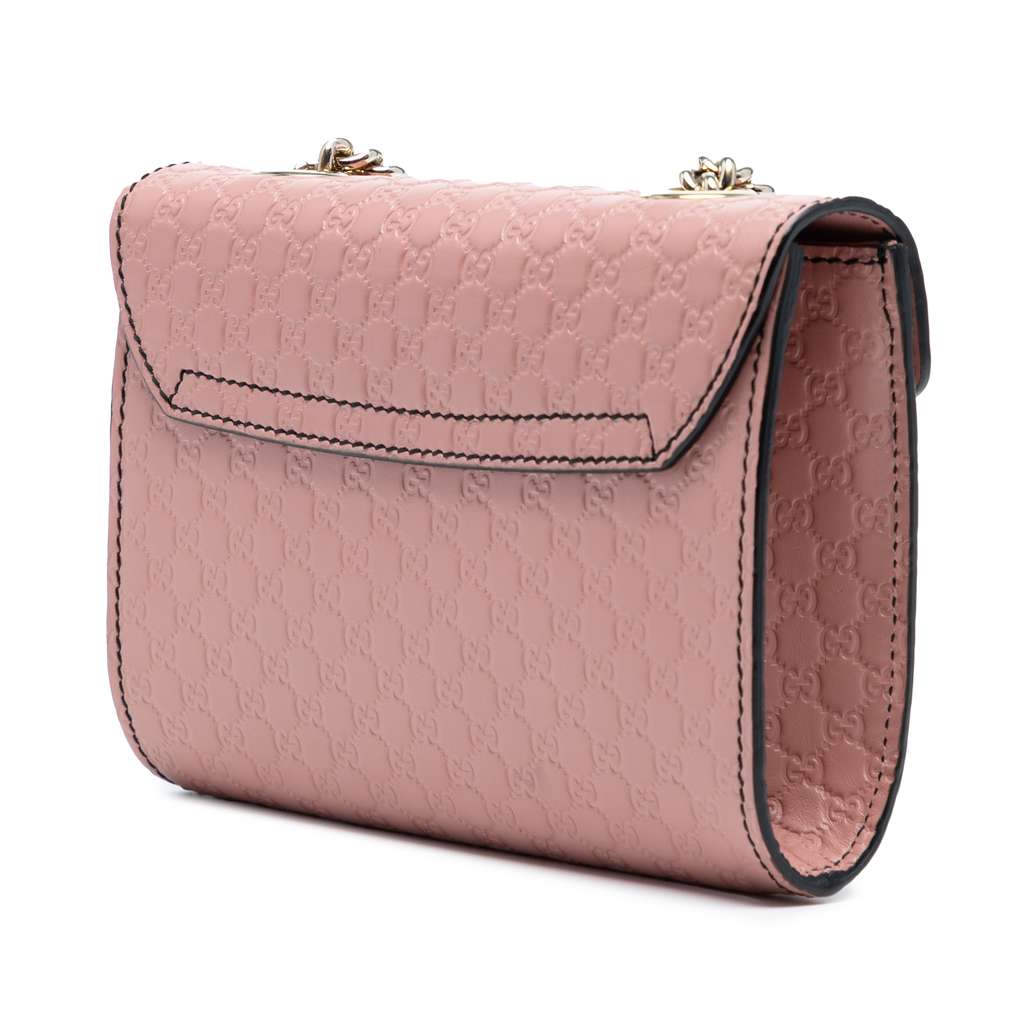 Gucci Mini Microguccissima Emily Crossbody - Back view