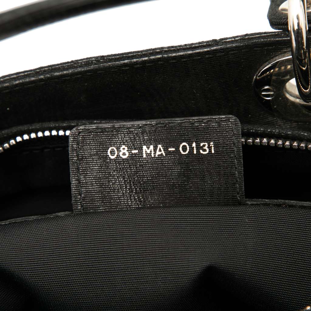 Dior Large Iridescent Fabric Cannage Lady Dior - Detail 1