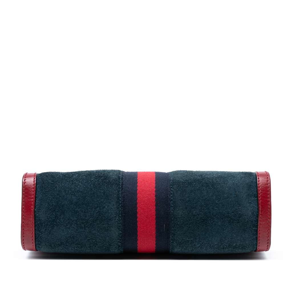 Gucci Small Suede Ophidia Chain Crossbody - Image 6