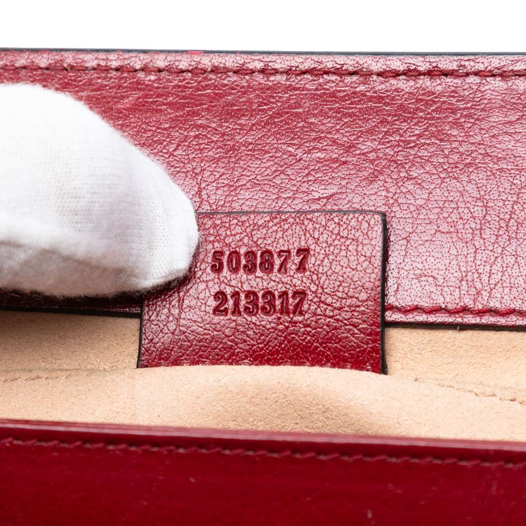 Gucci Small Suede Ophidia Chain Crossbody - Side view