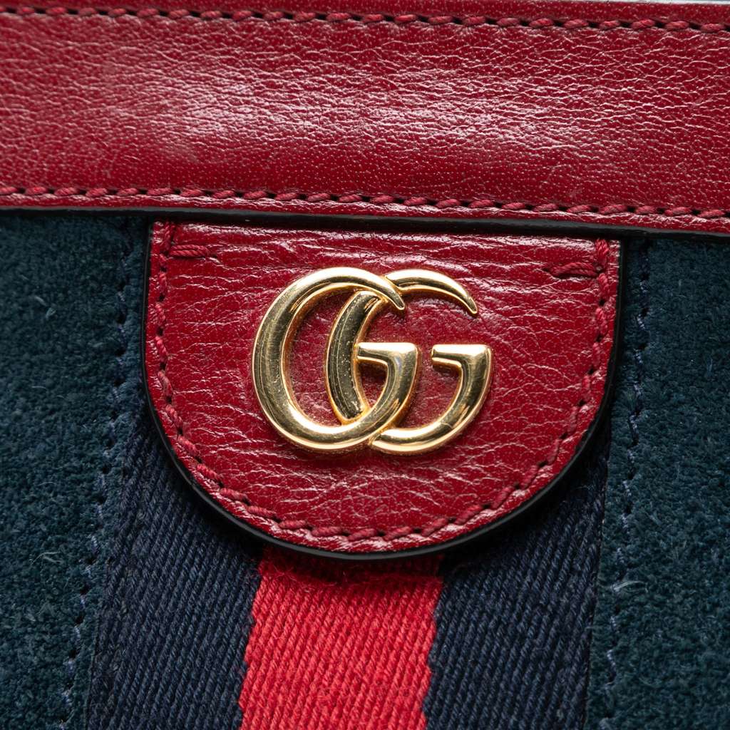 Gucci Small Suede Ophidia Chain Crossbody - Detail 1