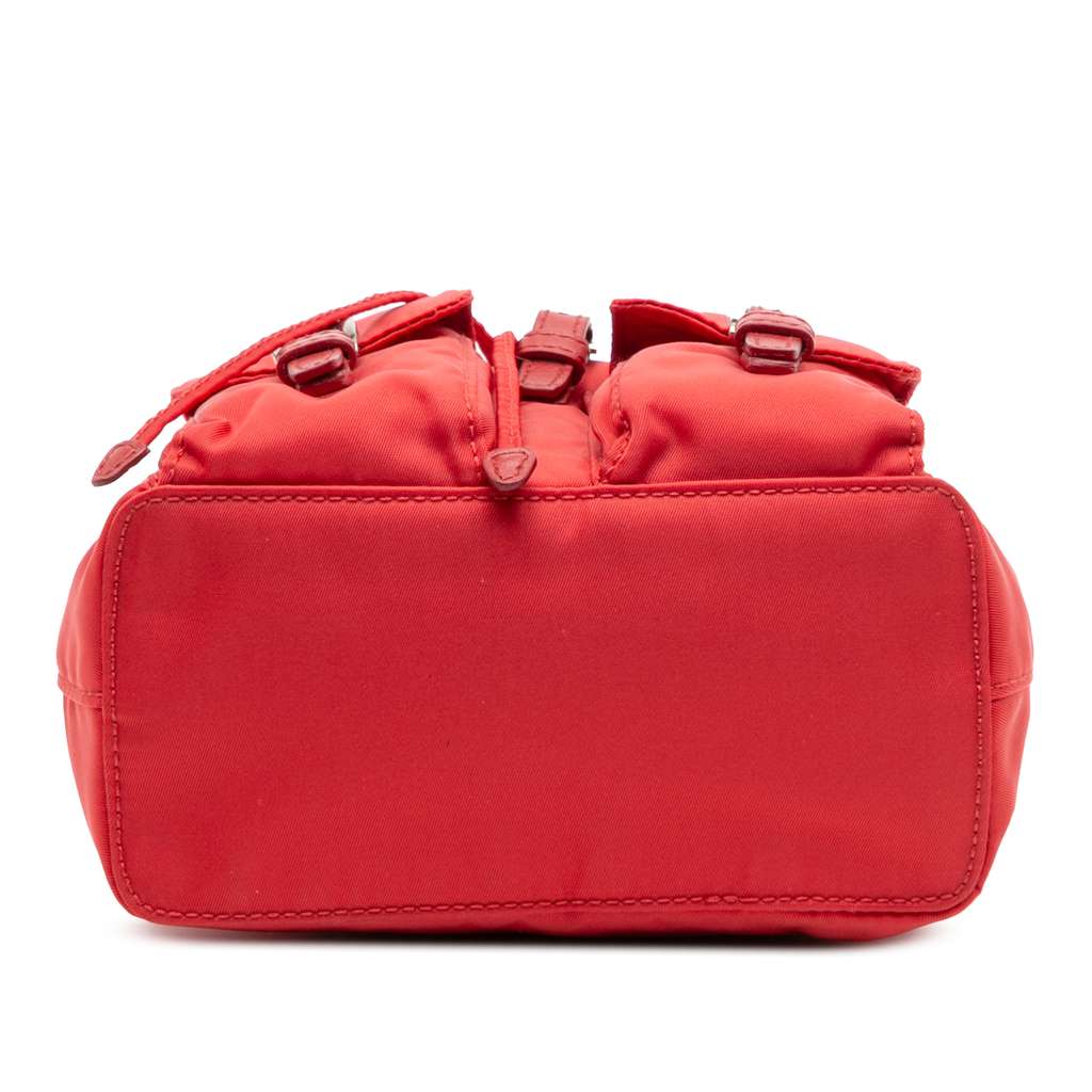 Prada Mini Tessuto Chain Backpack - Image 6