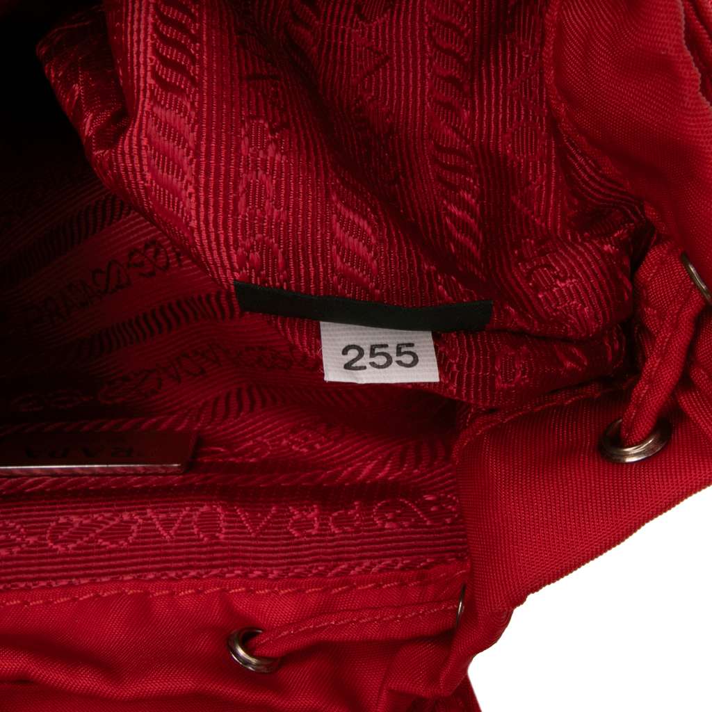 Prada Mini Tessuto Chain Backpack - Detail 1