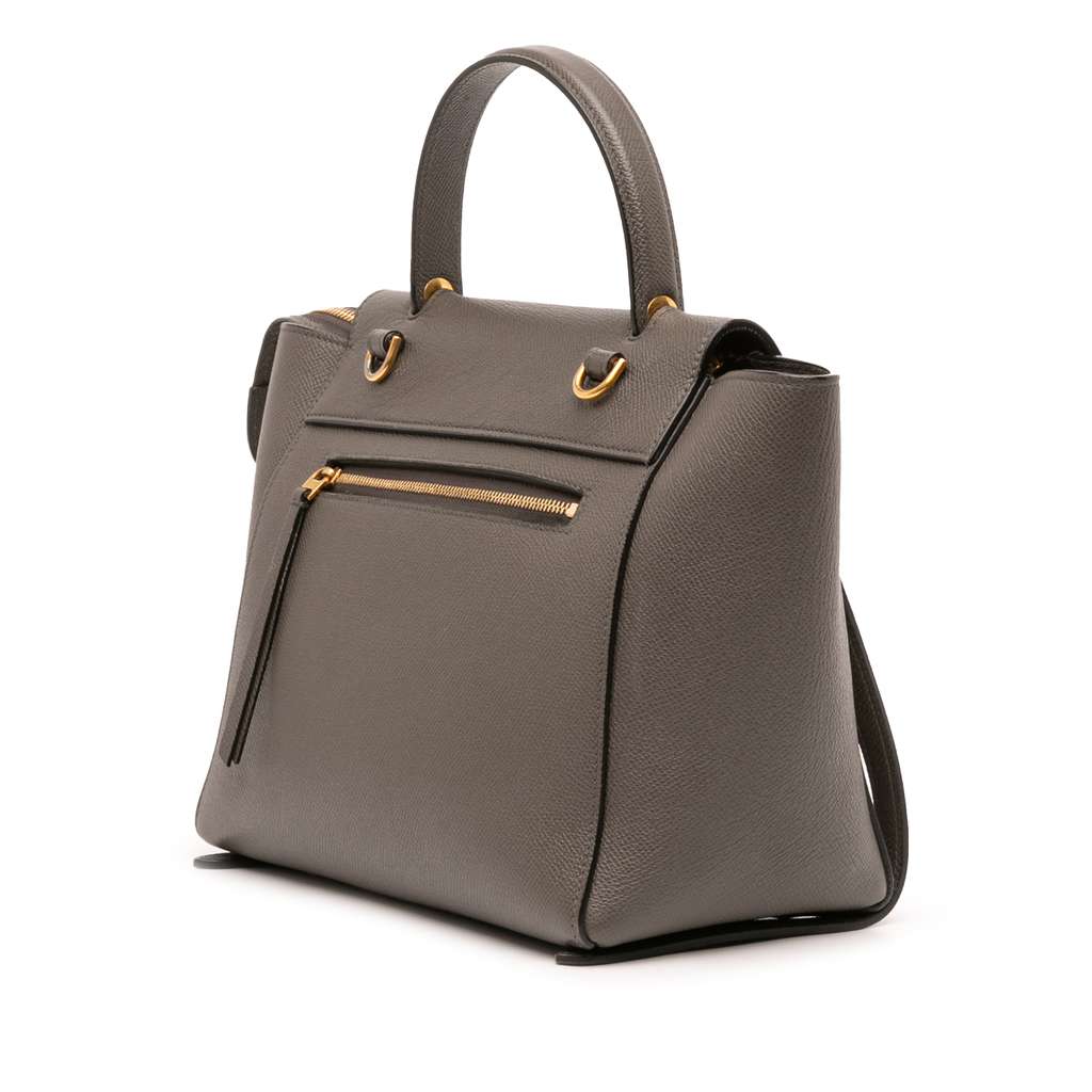 Celine Micro Grained Calfskin Belt Bag - Back view