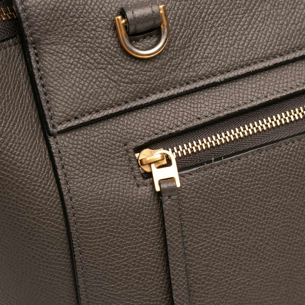 Celine Micro Grained Calfskin Belt Bag - Detail 2