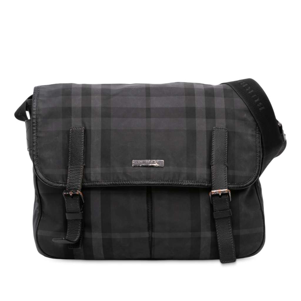 Burberry Smoke Check Nylon Elgin Messenger Bag