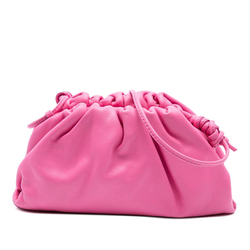 Bottega Veneta Lambskin The Mini Pouch Crossbody