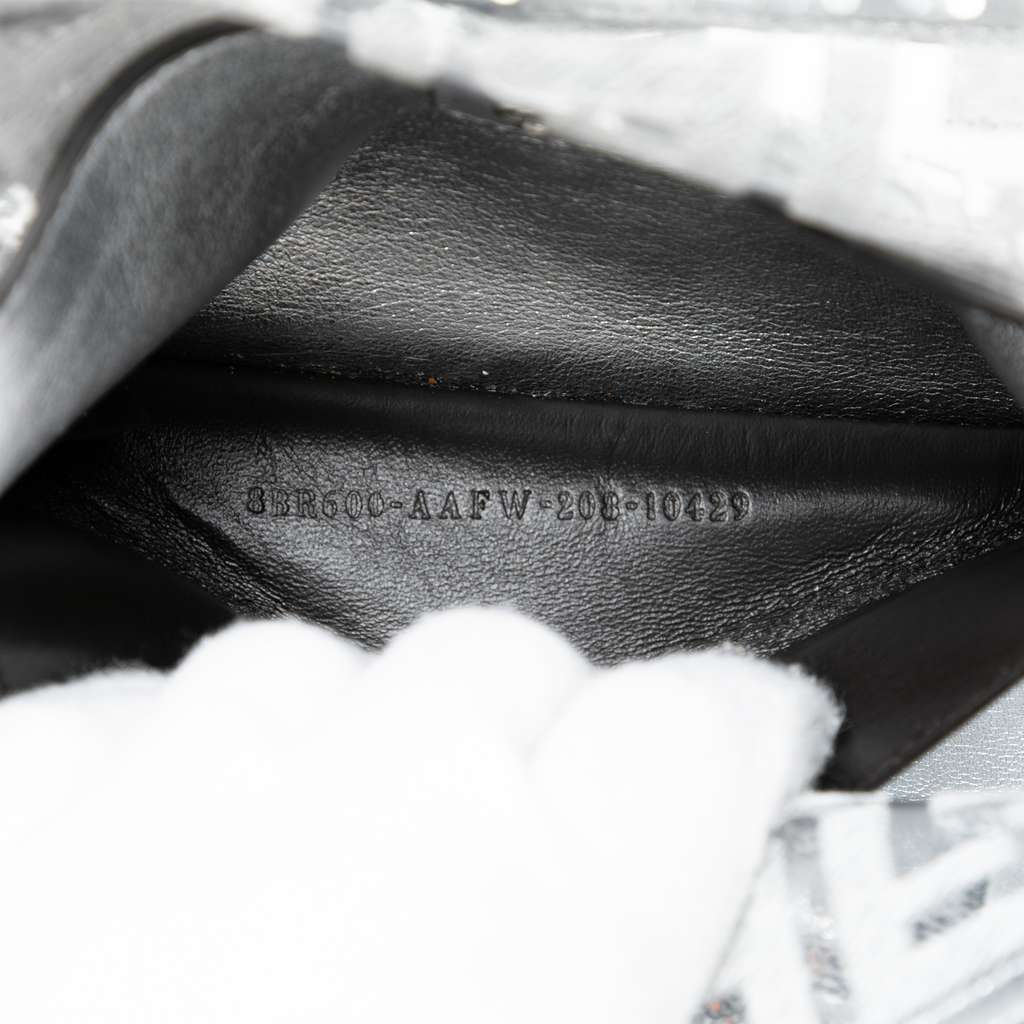 Fendi Nicki Minaj Medium Sequined PVC FF 1974 Baguette Satchel - Side view