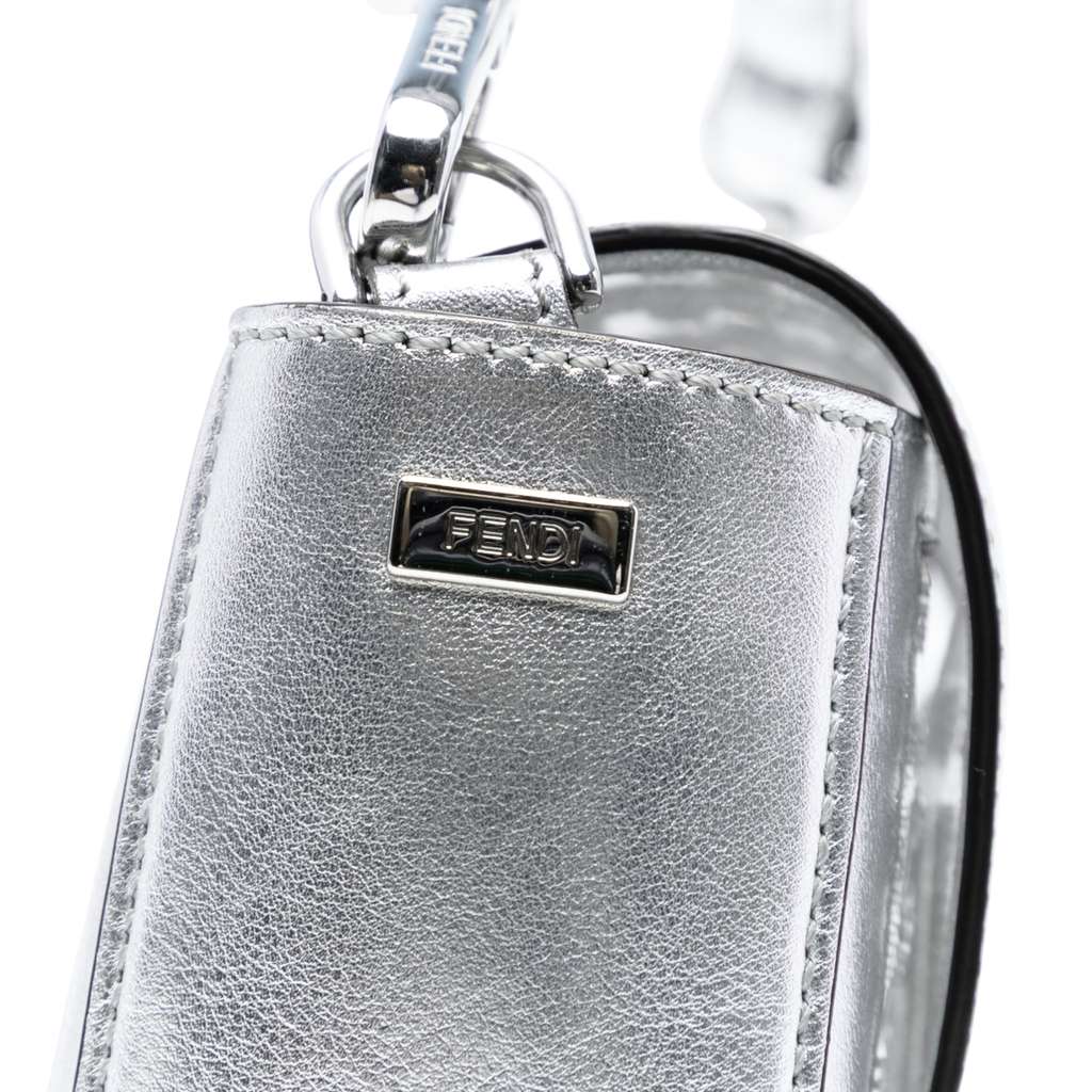 Fendi Nicki Minaj Medium Sequined PVC FF 1974 Baguette Satchel - Detail 1