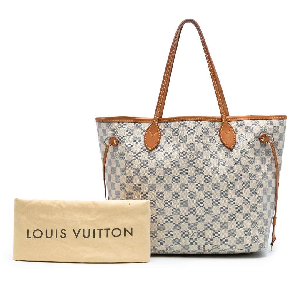 Louis Vuitton Damier Azur Neverfull MM - Image 10
