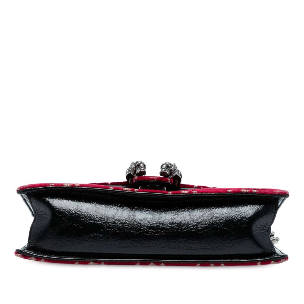Gucci Medium GG Velvet Dionysus Crossbody - Image 6