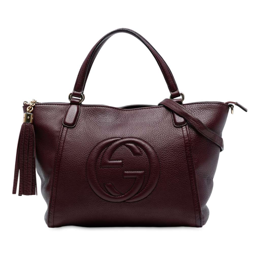 Gucci Small Leather Soho Cellarius Satchel