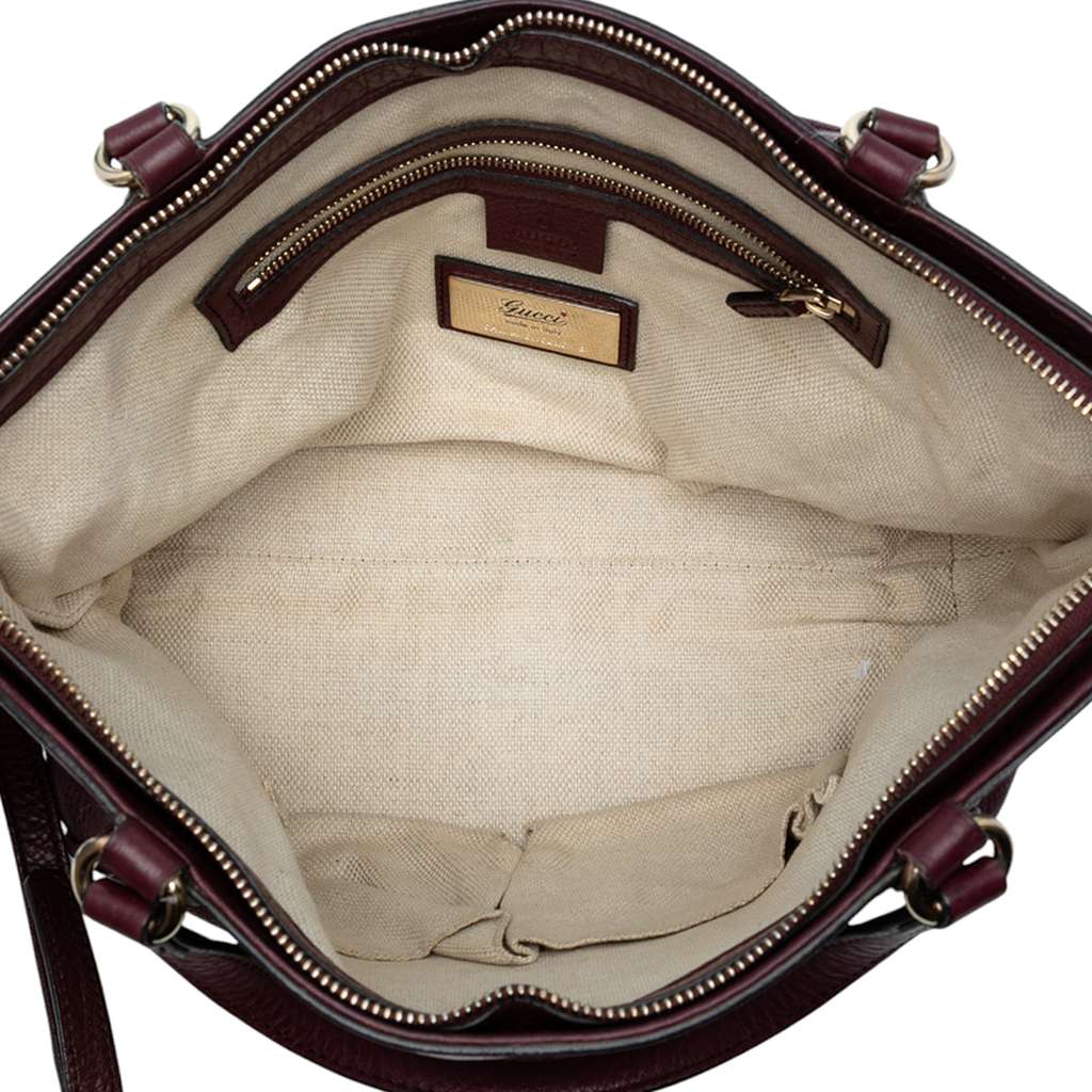 Gucci Small Leather Soho Cellarius Satchel - 4