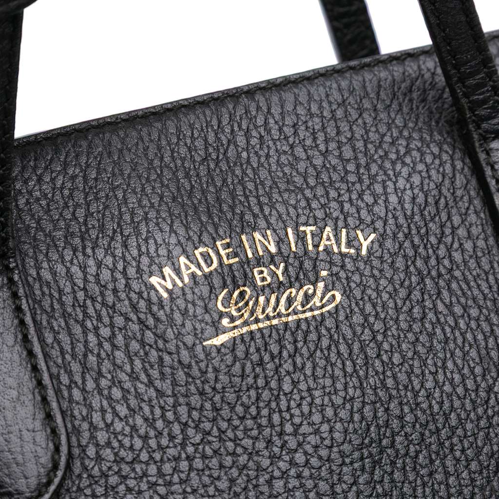 Gucci Mini Leather Swing Satchel - Image 11