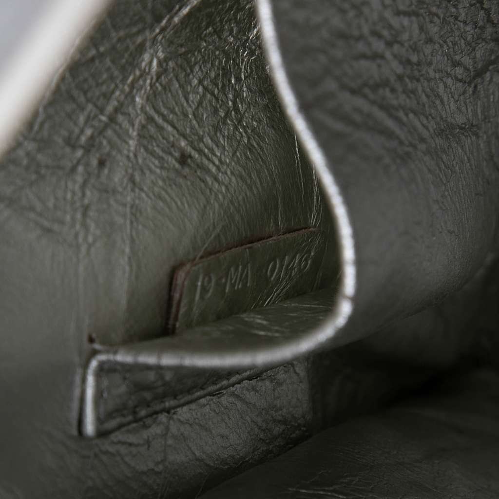 Dior Medium Metallic Crinkled Calfskin Diorever Satchel - Detail 1