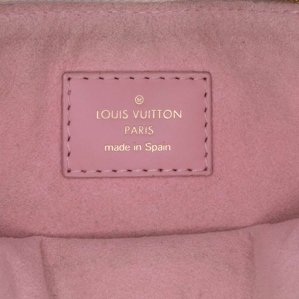 Louis Vuitton Damier Azur City Pouch - Side view