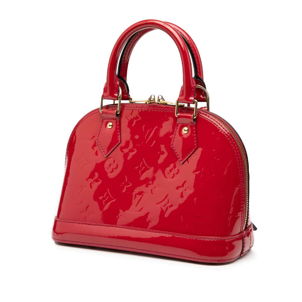 Louis Vuitton Monogram Vernis Alma BB - Back view