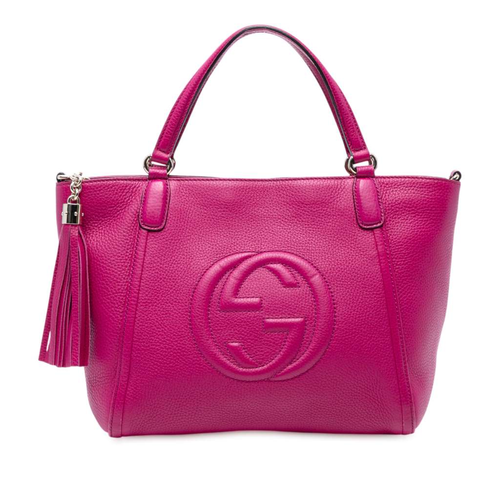 Gucci Small Leather Soho Cellarius Satchel