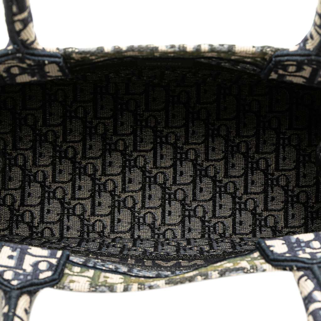 Dior Medium Oblique Canvas Book Tote - 4