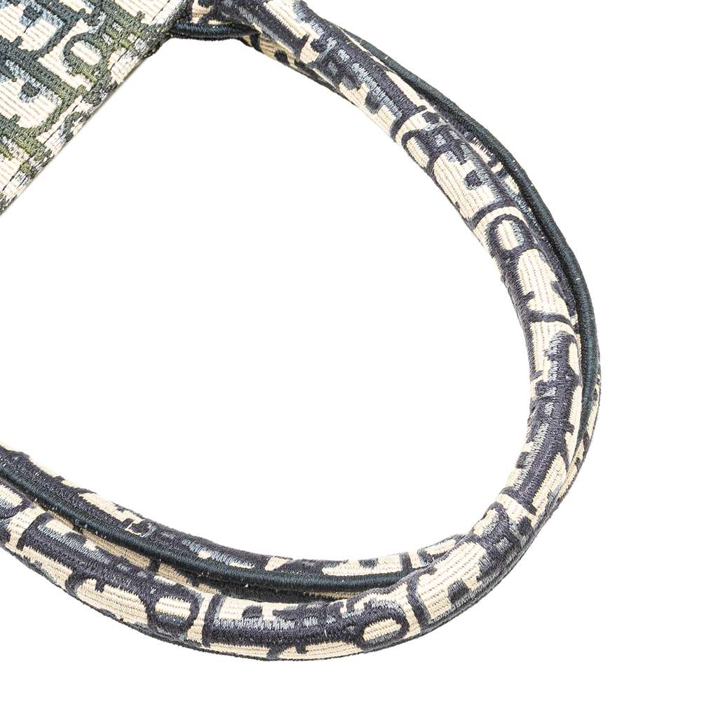 Dior Medium Oblique Canvas Book Tote - Image 12