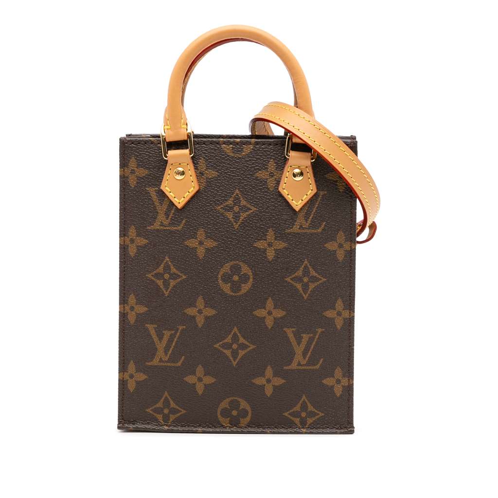 Louis Vuitton Monogram Petit Sac Plat