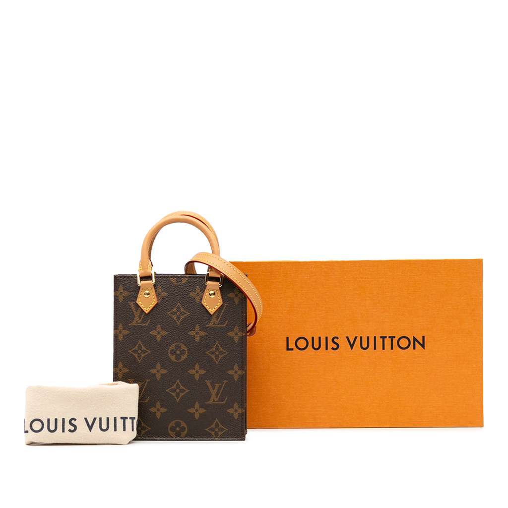 Louis Vuitton Monogram Petit Sac Plat - Image 10