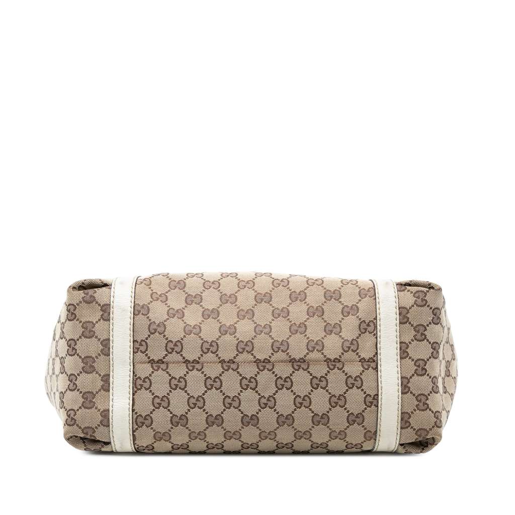 Gucci GG Canvas Web New Ladies Tote - Image 6