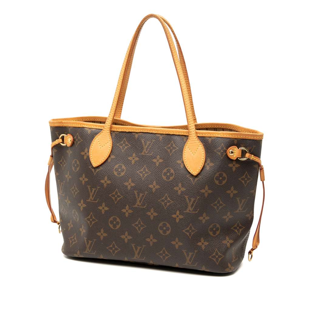 Louis Vuitton Monogram Neverfull PM - Back view