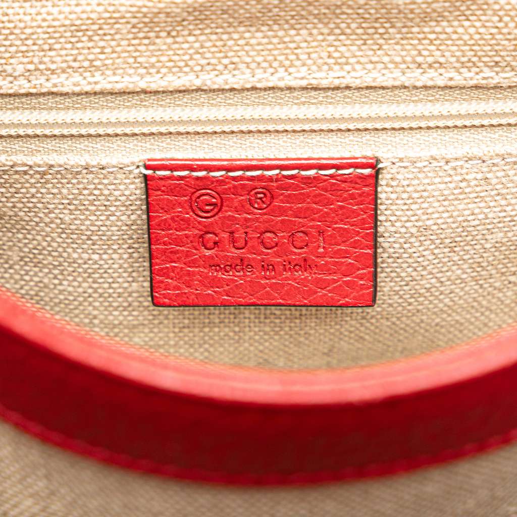 Gucci Small Dollar Calf Interlocking G Satchel - Side view