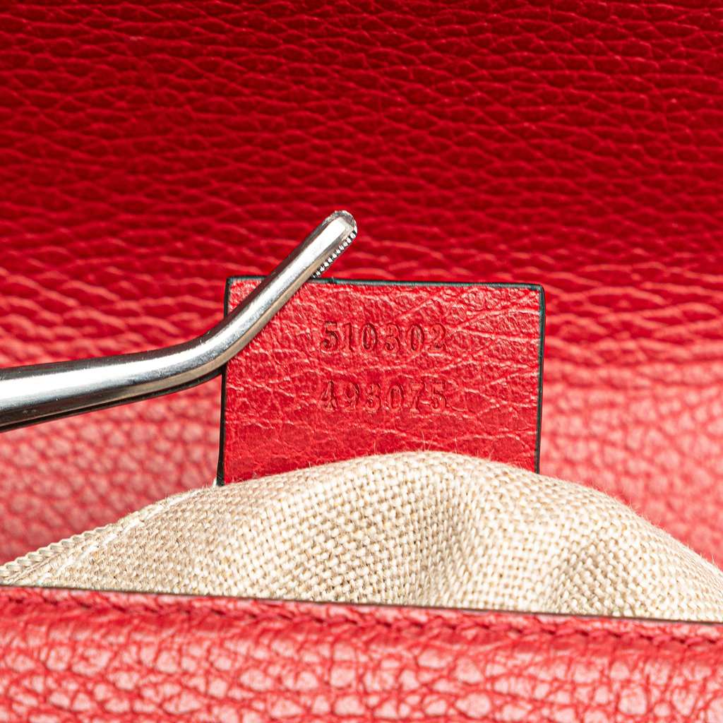 Gucci Small Dollar Calf Interlocking G Satchel - Detail 1