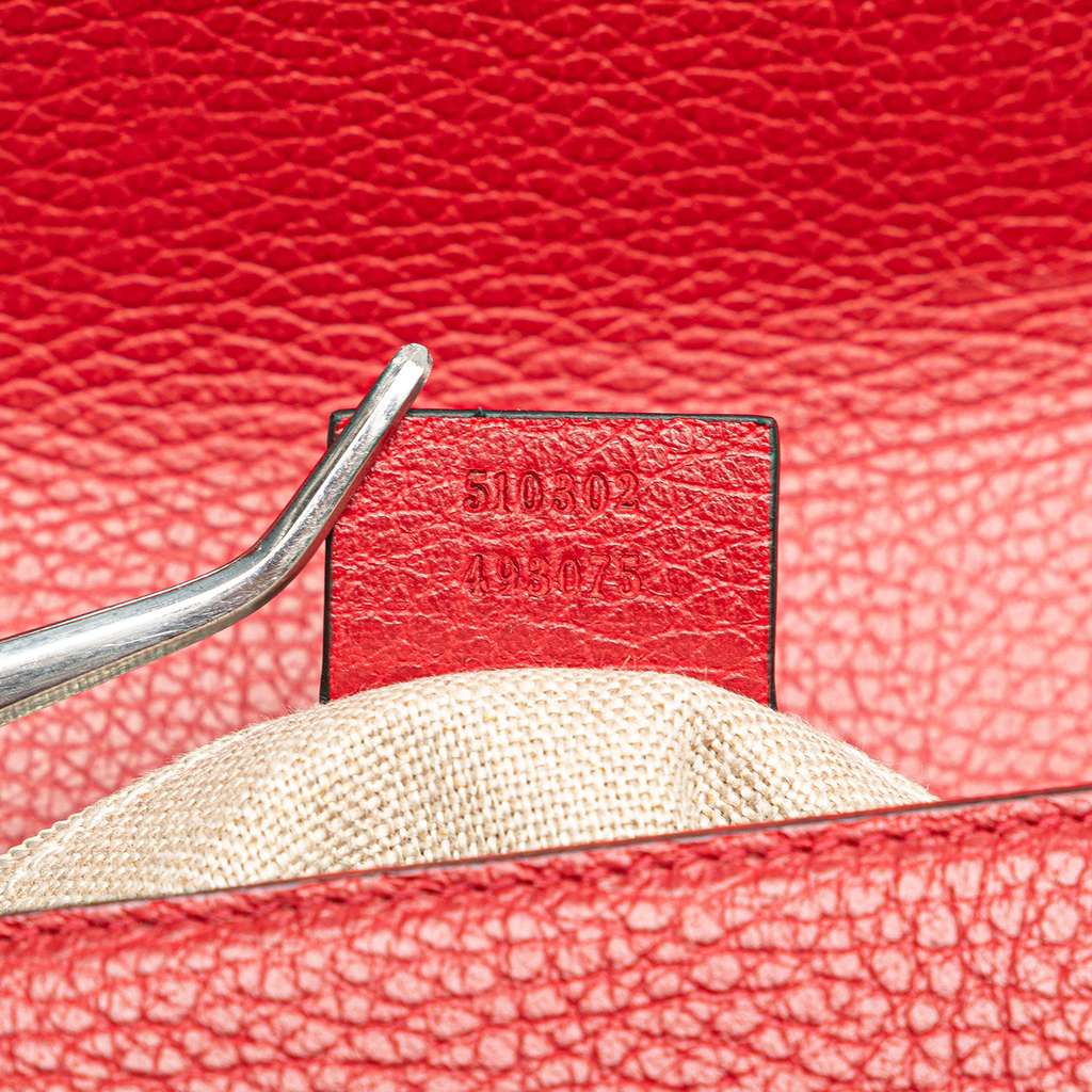 Gucci Small Dollar Calf Interlocking G Satchel - Detail 2