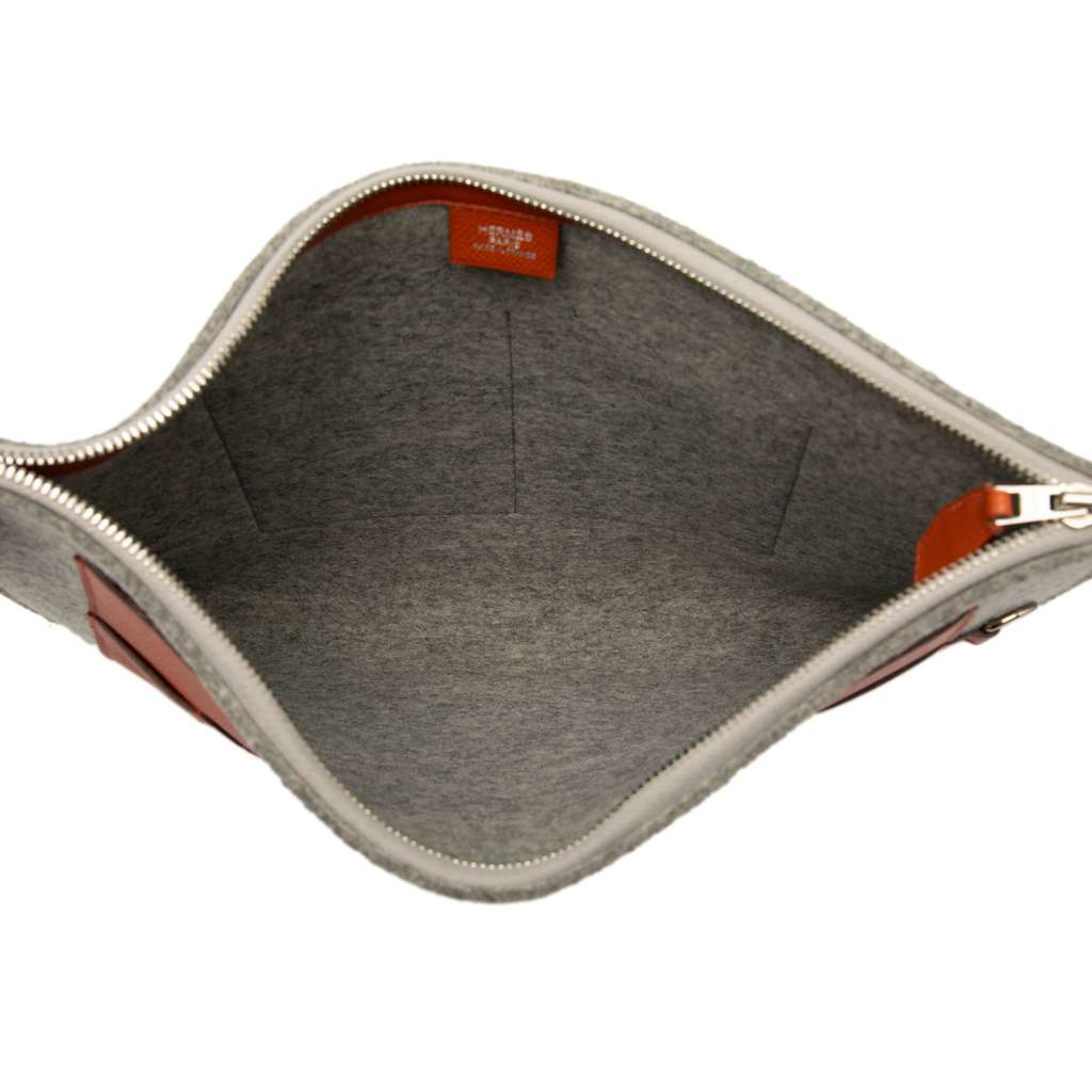 Hermès Epsom and Felt Toodoo 37 - 4