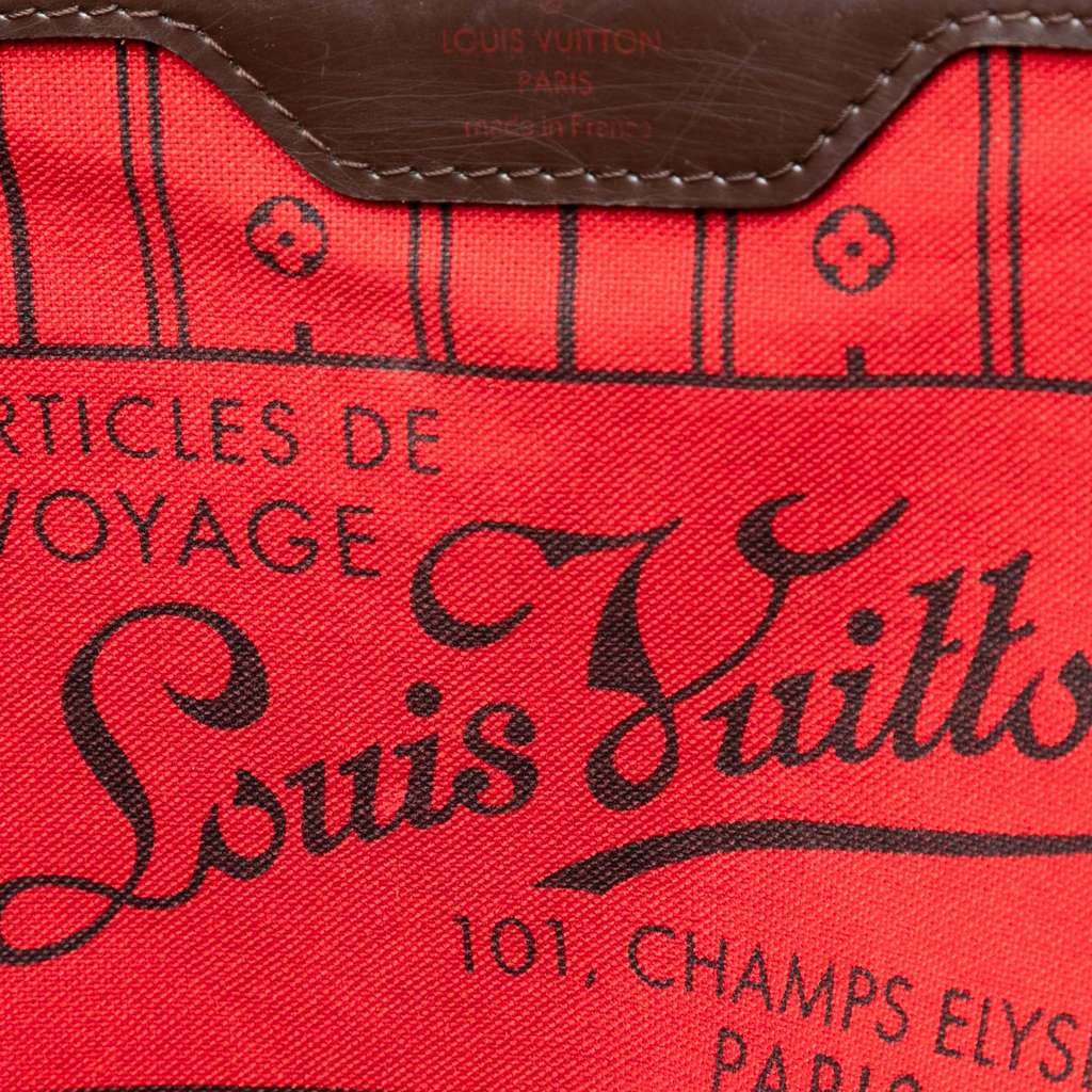 Louis Vuitton Damier Ebene Neverfull GM - Side view