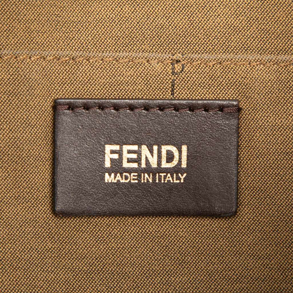 Fendi Zucca Canvas Chef Crossbody - Side view