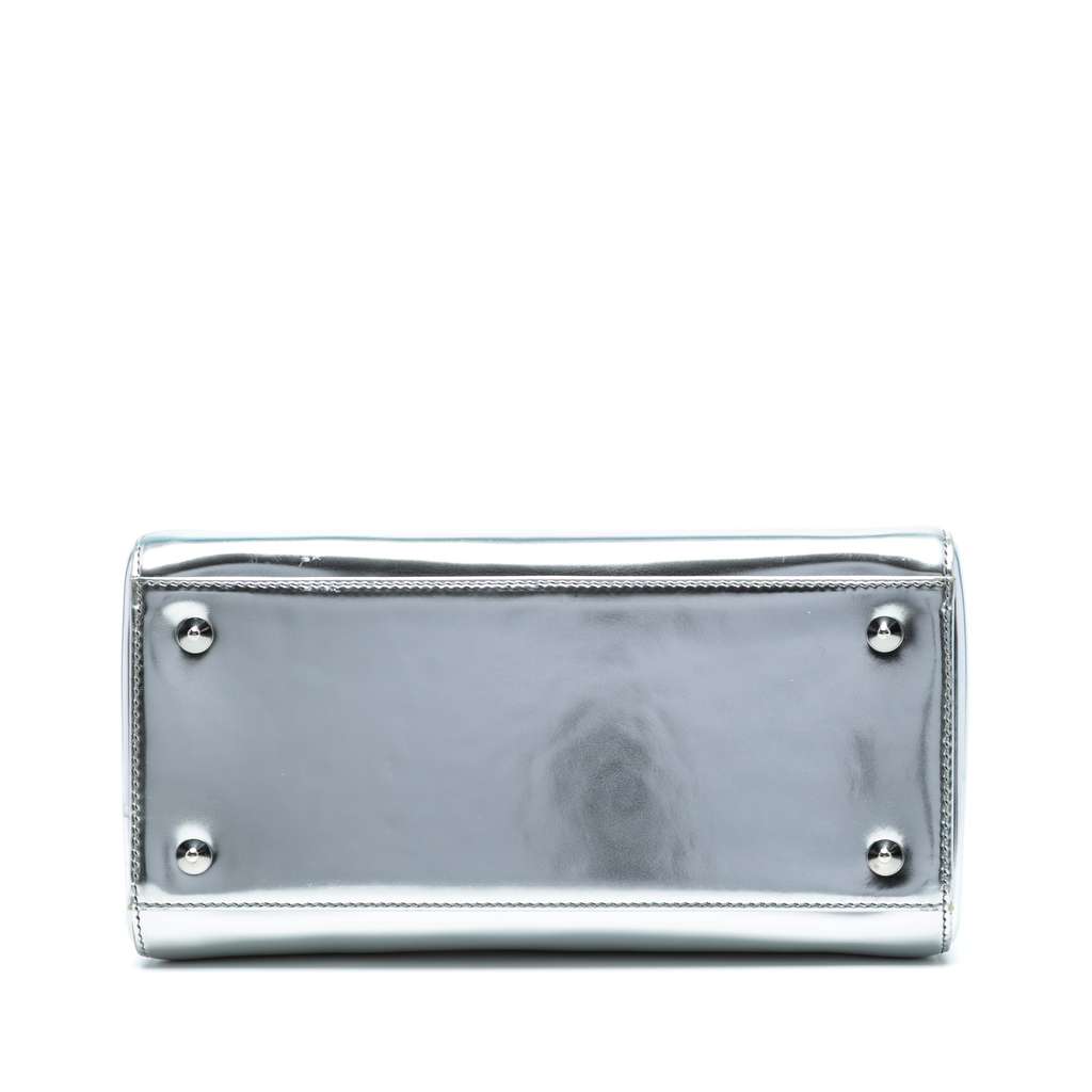 Dior Medium Metallic Patent Lady Dior - Image 6