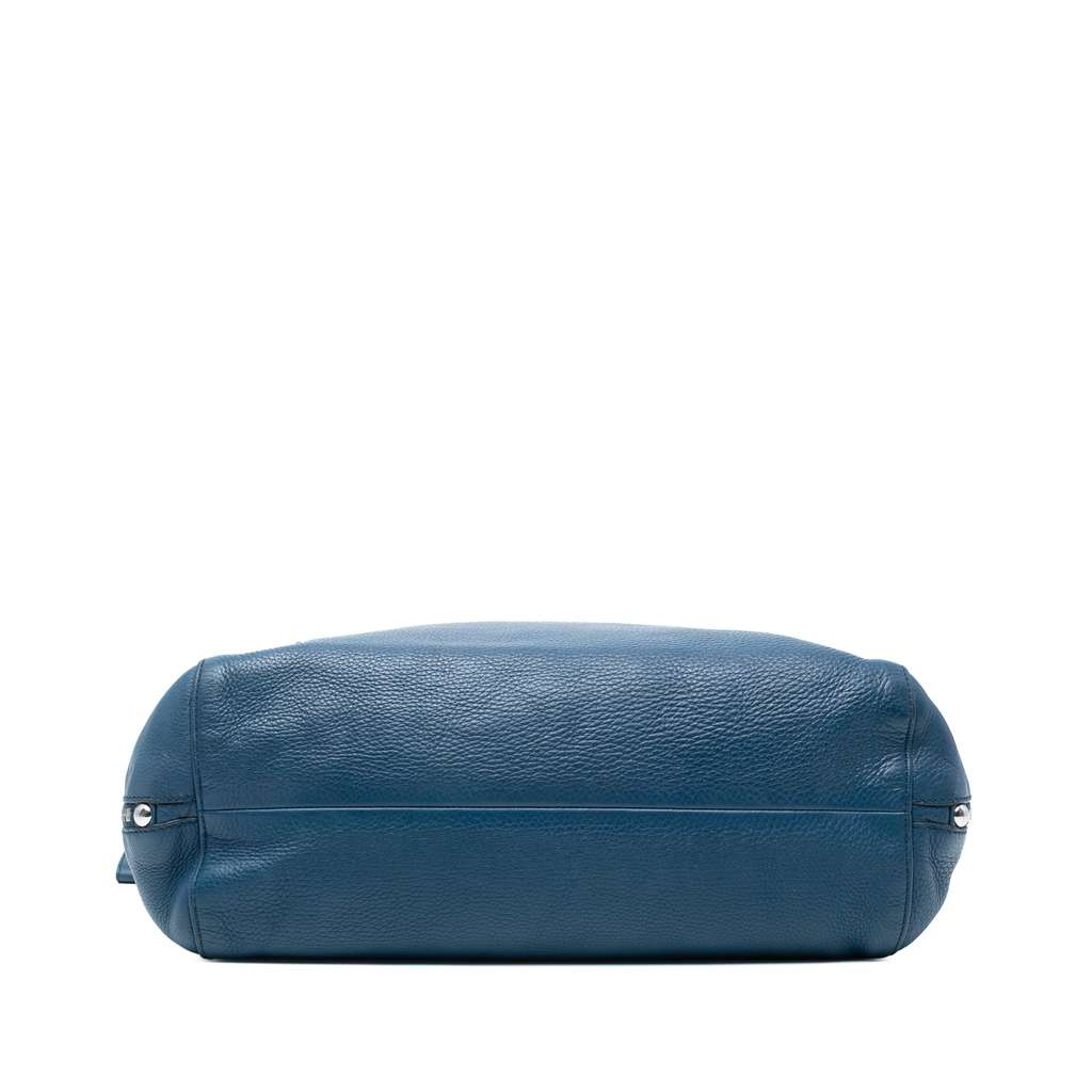 Gucci Large Leather Icon Bit Zip Tote - Image 6