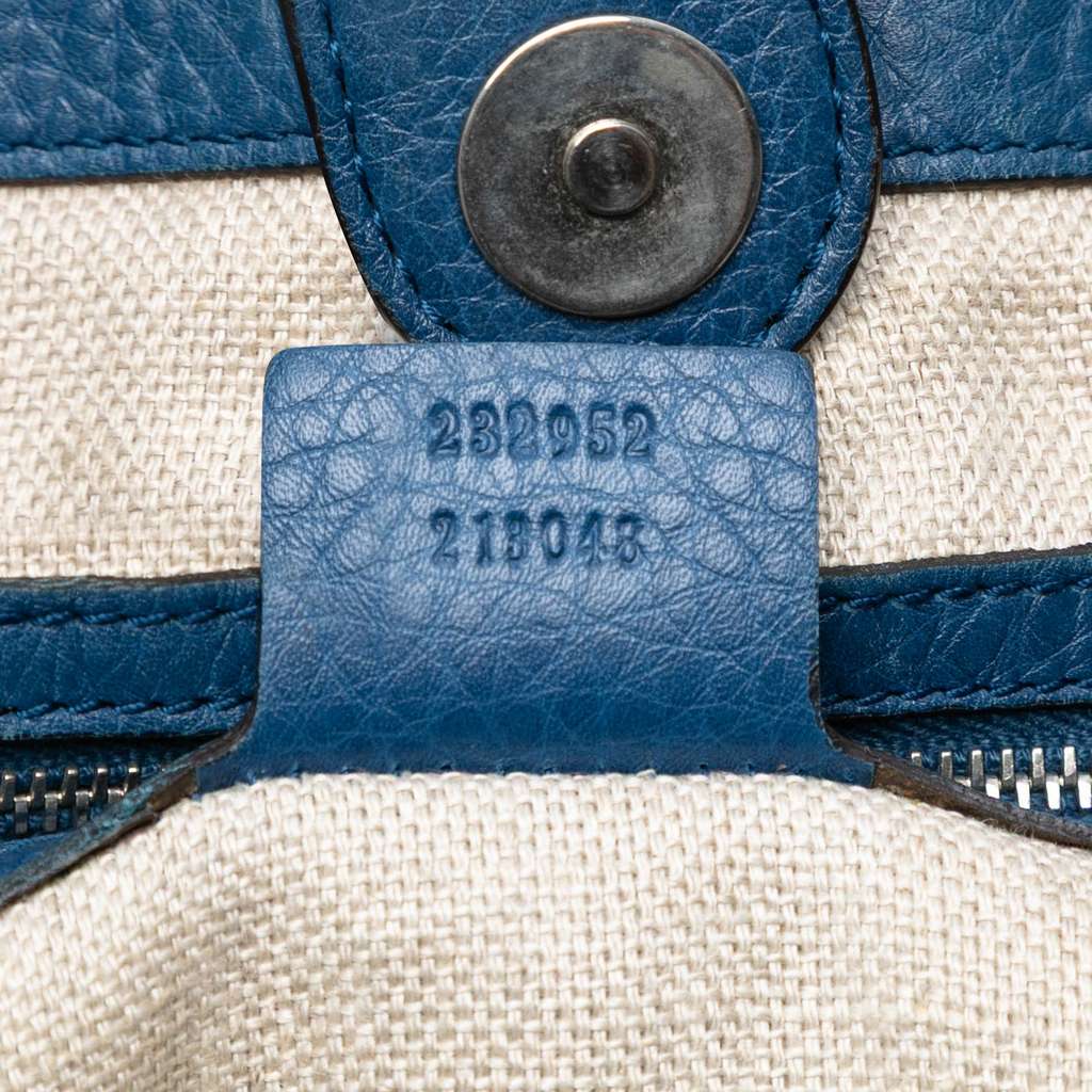 Gucci Large Leather Icon Bit Zip Tote - Detail 1