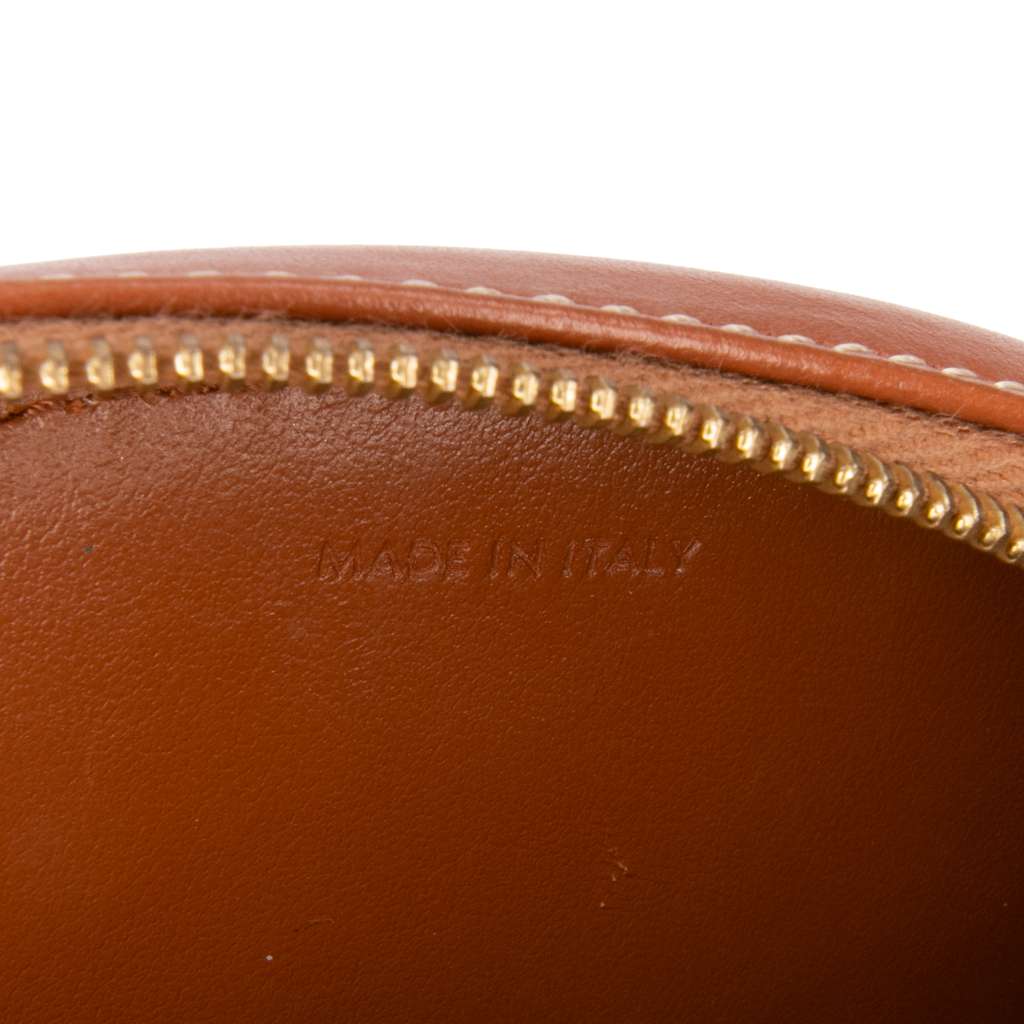 Celine Small Calfskin Cuir Triomphe Oval Crossbody - Detail 1