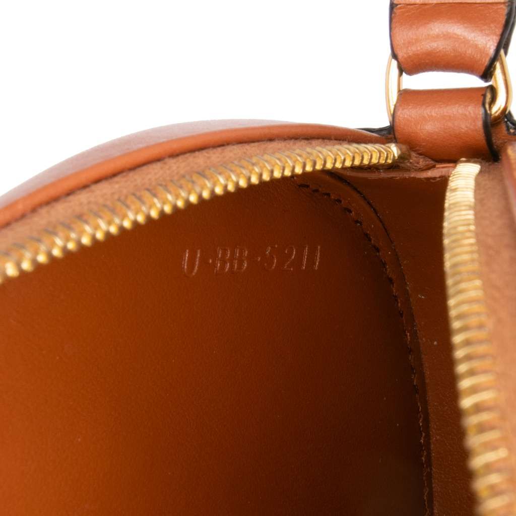 Celine Small Calfskin Cuir Triomphe Oval Crossbody - Detail 2