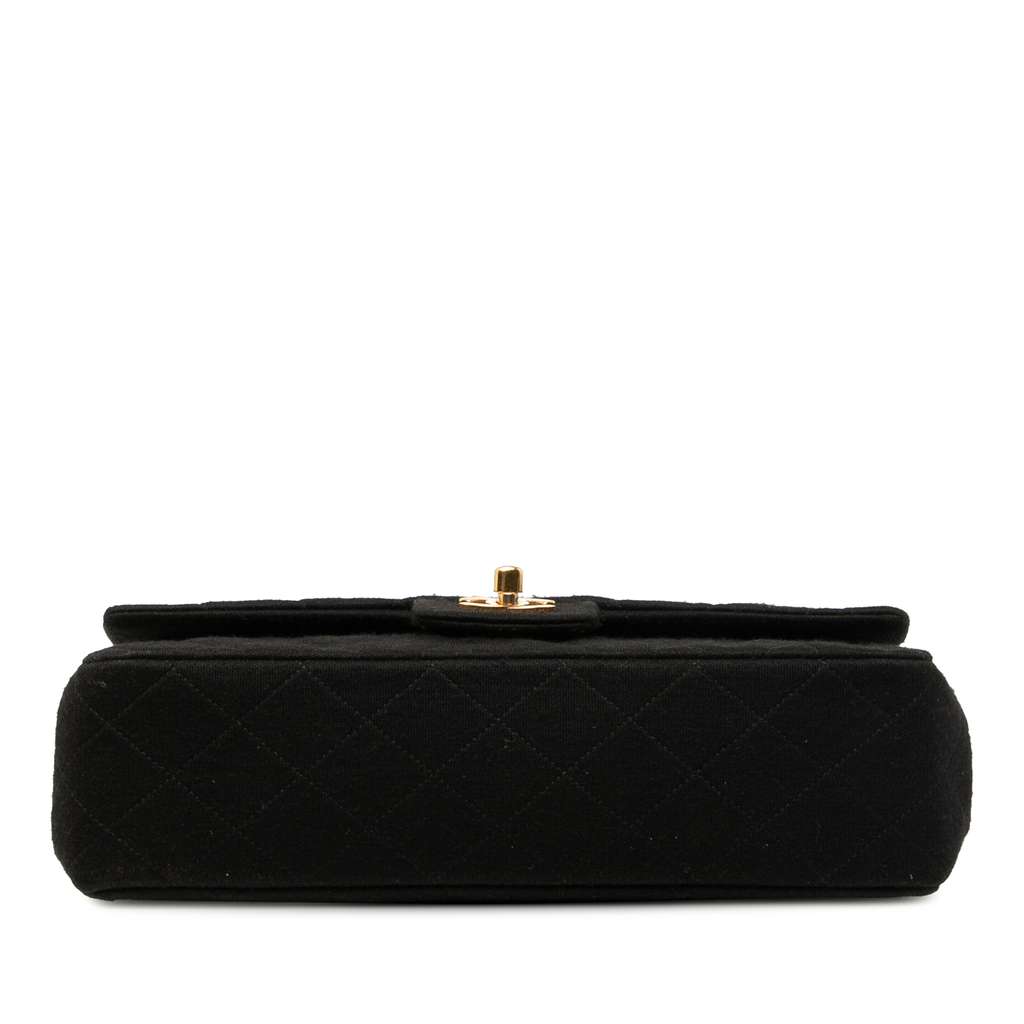 Chanel Medium Classic Jersey Double Flap - Image 6