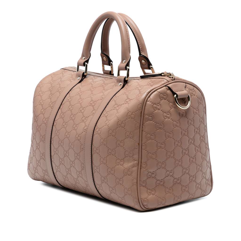 Gucci Medium Guccissima Joy Boston Bag - Back view