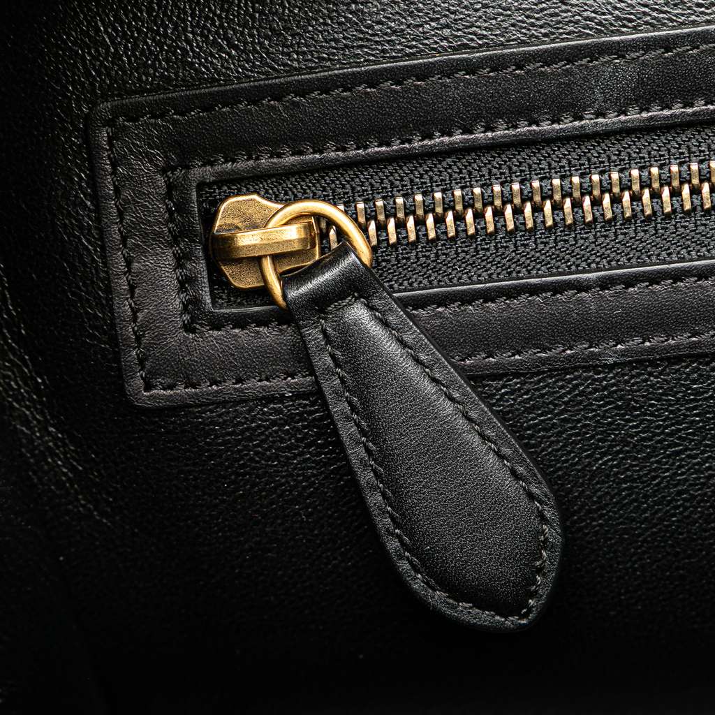 Celine Mini Canvas Tricolor Luggage Tote - Detail 2