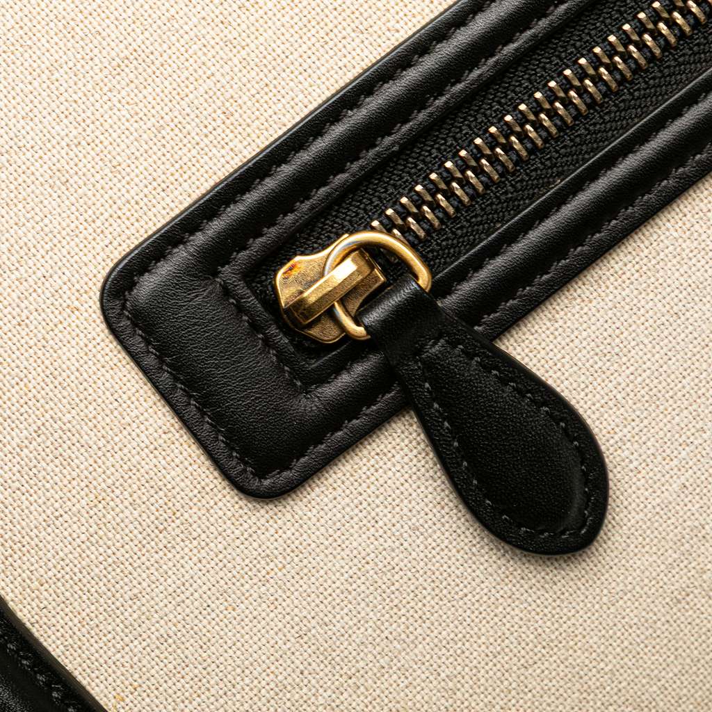 Celine Mini Canvas Tricolor Luggage Tote - Image 11