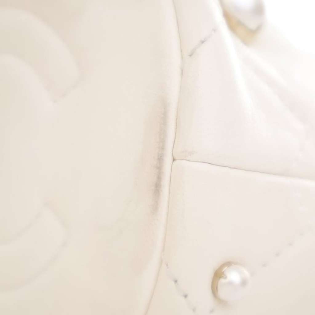 Chanel Mini Quilted Lambskin About Pearls Drawstring Bucket Bag - Detail 2